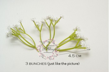 Baby breath flower, 3 bunches
